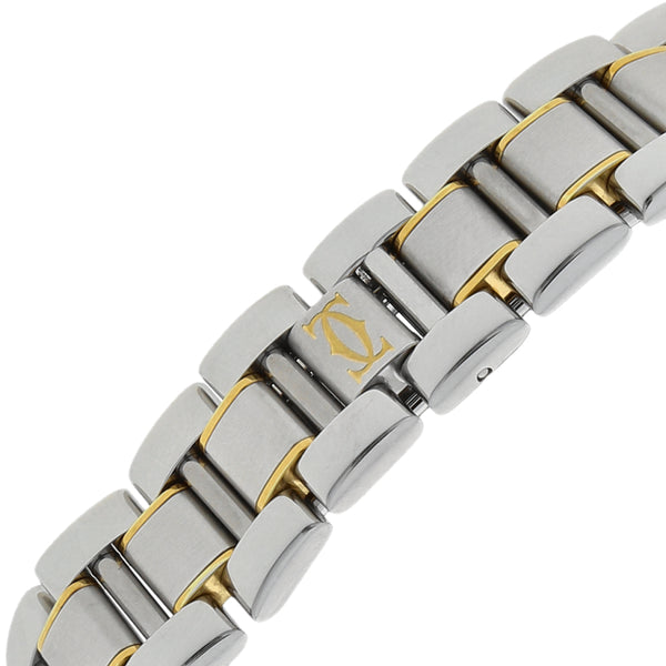 Reloj Cartier para dama modelo Must de Cartier vistas en oro amarillo 18 kilates.