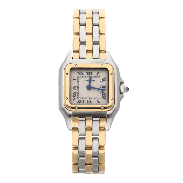 Reloj Cartier para dama modelo Panthere vistas oro amarillo 18 kilates.