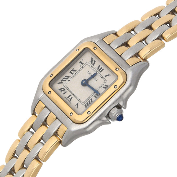 Reloj Cartier para dama modelo Panthere vistas oro amarillo 18 kilates.