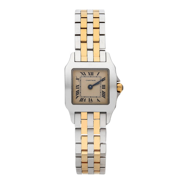 Reloj Cartier para dama modelo Demoiselle vistas en oro amarillo 18 kilates.