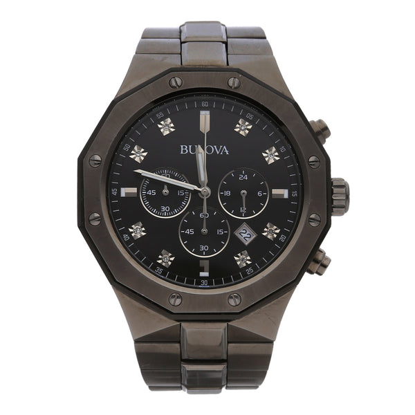 Reloj Bulova para caballero en acero inoxidable.