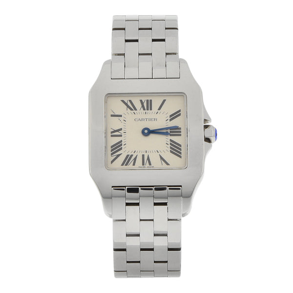 Reloj Cartier para dama modelo Santos Demoiselle.