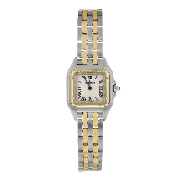 Reloj Cartier para dama modelo Panthere vistas oro amarillo 18 kilates.