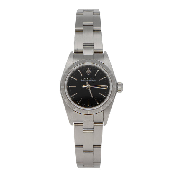 Reloj Rolex para dama modelo Oyster Perpetual.