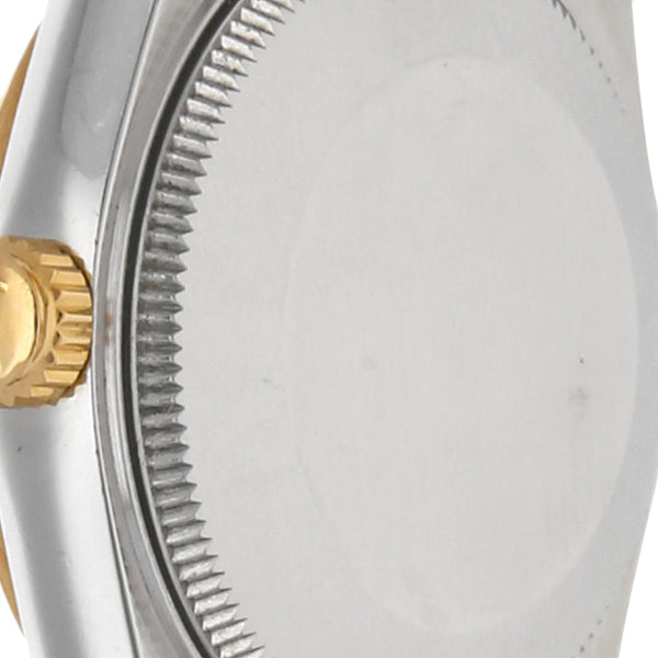 Reloj Rolex para dama/unisex modelo Oyster Perpetual DateJust vistas oro amarillo 18 kilates.