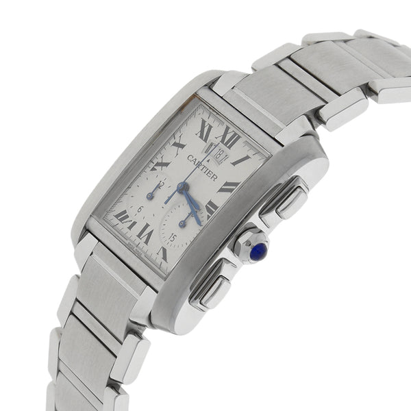 Reloj Cartier para caballero modelo Tank Francaise.