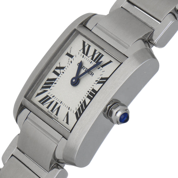 Reloj Cartier para dama modelo Tank Francaise.