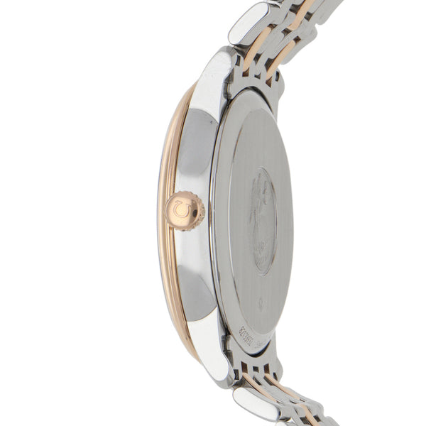 Reloj Omega para caballero modelo De Ville vistas en oro rosa 18 kilates.