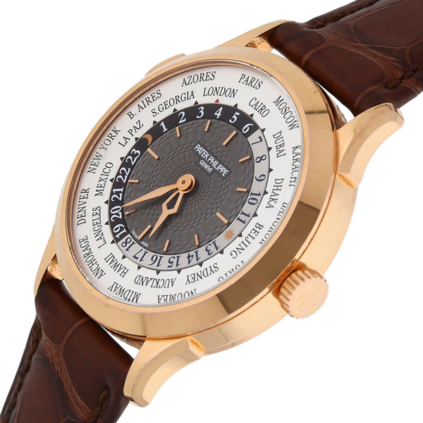 Reloj Patek Philippe para caballero modelo Complications caja en oro rosa 18 kilates.