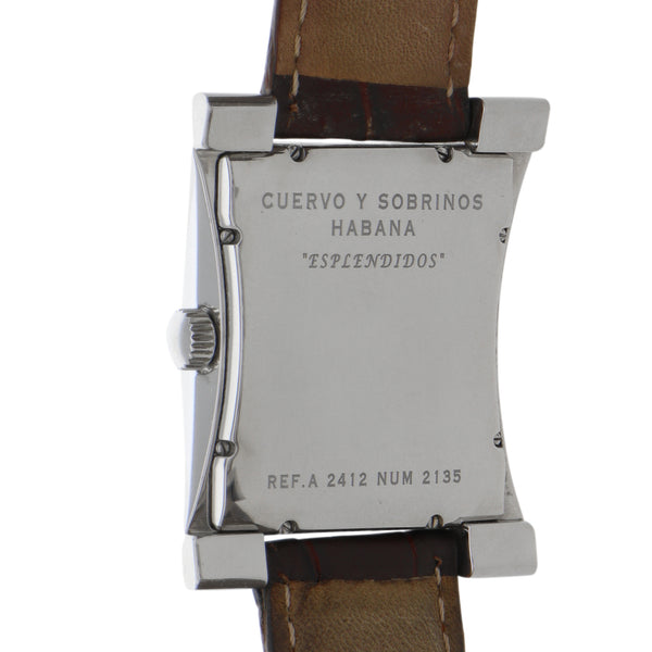 Reloj Cuervo y Sobrinos para caballero modelo Habana.