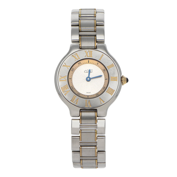 Reloj Cartier para dama modelo Must 21.