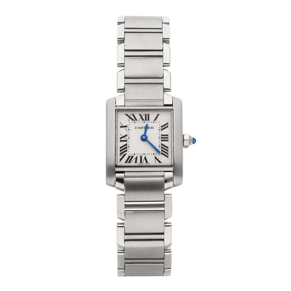 Reloj Cartier para dama modelo Tank Francaise.