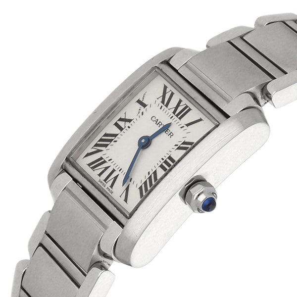 Reloj Cartier para dama modelo Tank Francaise.