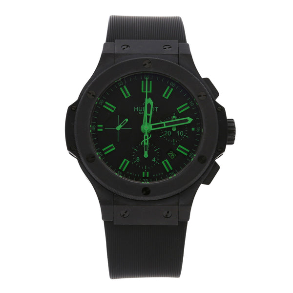 Reloj Hublot para caballero modelo Big Bang All Black Green.