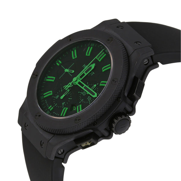 Reloj Hublot para caballero modelo Big Bang All Black Green.