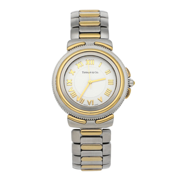 Reloj Tiffany & Co. para caballero modelo Intaglio vistas oro amarillo 18 kilates.