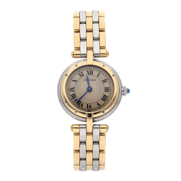 Reloj Cartier para dama modelo Panthere vistas oro amarillo 18 kilates.