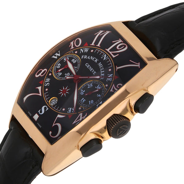 Reloj Franck Muller para caballero modelo Mariner caja en oro rosado 18 kilates.