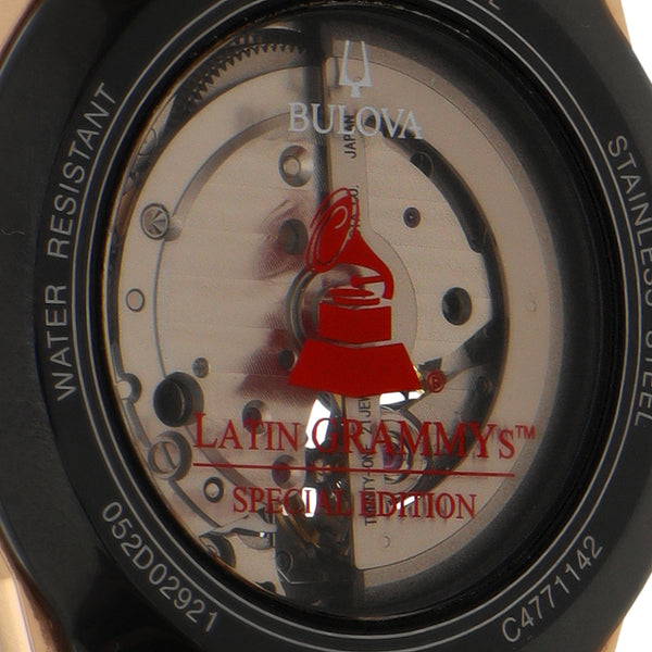 Reloj Bulova para caballero modelo Edición Especial Latin Grammys.