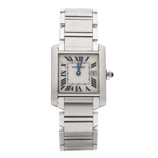 Reloj Cartier para dama modelo Tank Francaise.